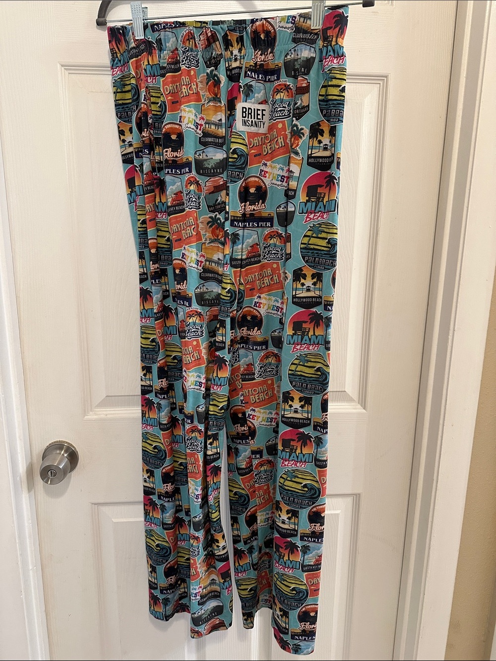 Brief Insanity Men's Florida Graphic Pajama Pants